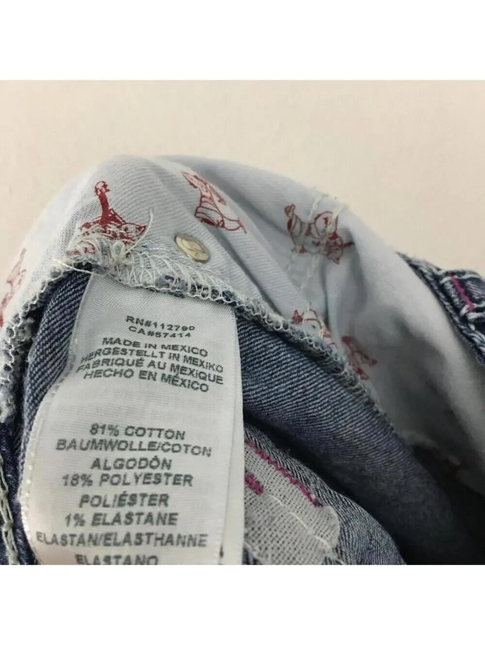 True Religion Kids Acid Washed Skinny Jeans Size 12